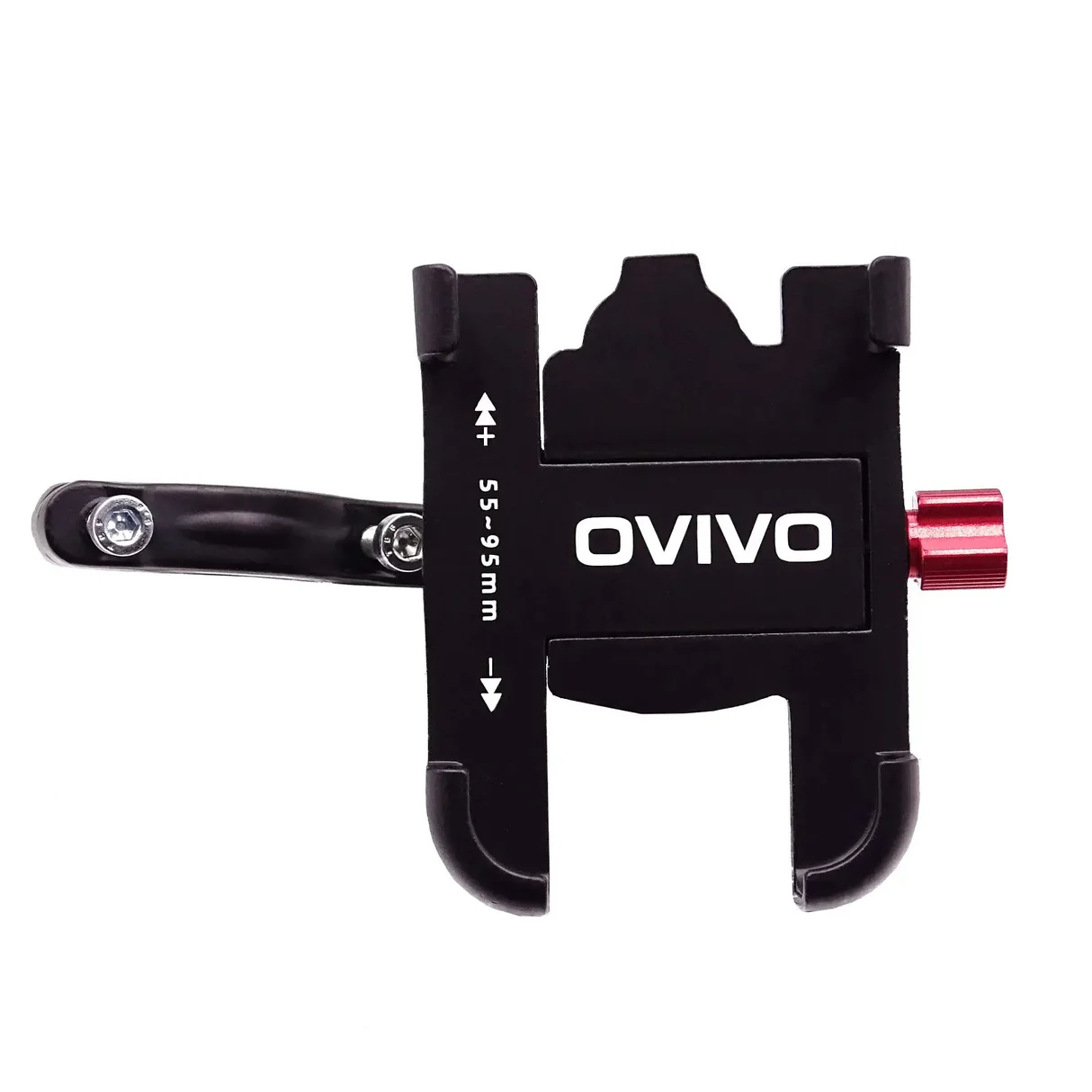 OVIVO 360° obrotowy uchwyt na telefon rowerowy ze stopu aluminium