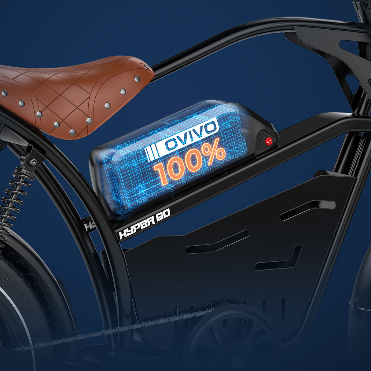 OVIVO HYPER GO Rower Elektryczny