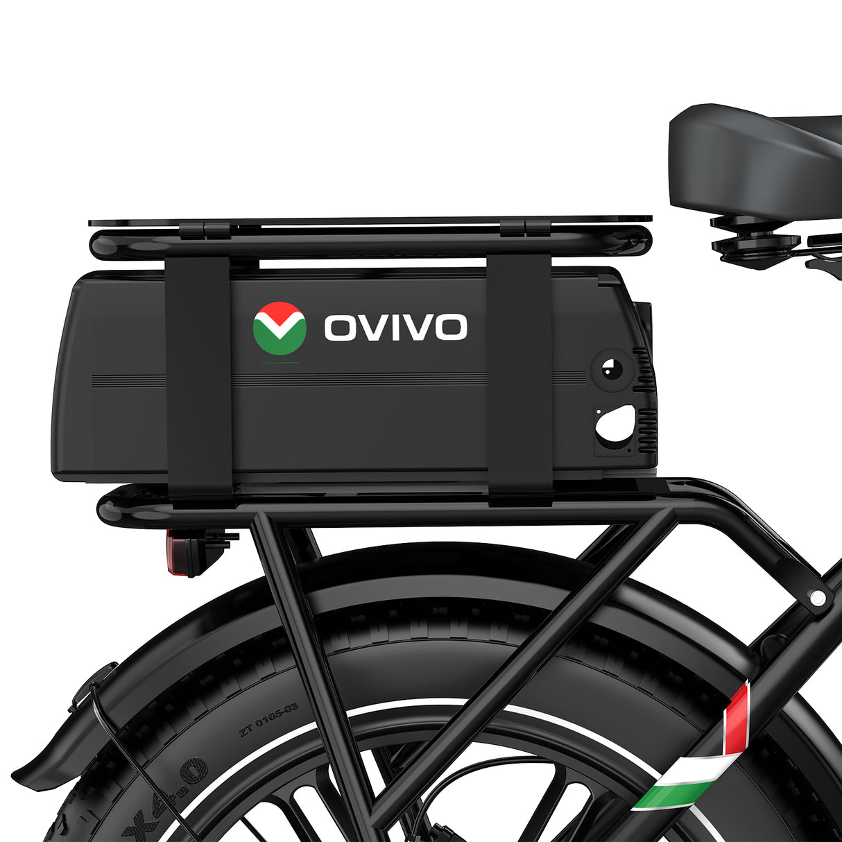 OVIVO V2 Podwójny akumulator Rower elektryczny